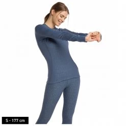Devold - Duo Active Woman Shirt - Sous-vêtement mérinos -Sous-vêtements Soldes Boutique devold duo active woman shirt sous vetement merinos detail 3
