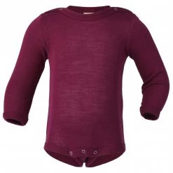 Engel - Baby-Body Langarm Mit Druckverschluss Schulter - Sous-vêtement mérinos