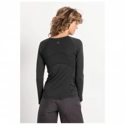 Hessnatur - Women's Struktur-Funktionsshirt Merino & Seide - Sous-vêtement mérinos -Sous-vêtements Soldes Boutique hessnatur womens struktur funktionsshirt merino seide sous vetement merinos detail 3