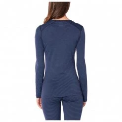 Icebreaker - Women's 200 Oasis L/S V - Sous-vêtement mérinos -Sous-vêtements Soldes Boutique icebreaker womens 200 oasis l s v sous vetement merinos detail 4