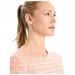 Icebreaker - Women's 250 Vertex L/S Crewe Alpine Geo - Sous-vêtement mérinos -Sous-vêtements Soldes Boutique icebreaker womens 250 vertex l s crewe alpine geo sous vetement merinos detail 5