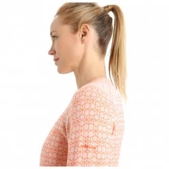 Icebreaker - Women's 250 Vertex L/S Crewe Alpine Geo - Sous-vêtement mérinos -Sous-vêtements Soldes Boutique icebreaker womens 250 vertex l s crewe alpine geo sous vetement merinos detail 6