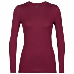Icebreaker - Women's 260 Tech L/S Crewe - Sous-vêtement mérinos -Sous-vêtements Soldes Boutique icebreaker womens 260 tech l s crewe sous vetement merinos 3