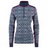Kari Traa - Women's Floke Half Zip - Sous-vêtement mérinos -Sous-vêtements Soldes Boutique kari traa womens floke half zip sous vetement merinos
