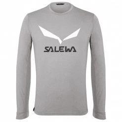 Salewa - Solidlogo Dry L/S Tee - T-shirt technique