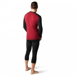 Smartwool - Merino 250 Baselayer Crew Boxed - Sous-vêtement mérinos -Sous-vêtements Soldes Boutique smartwool merino 250 baselayer crew boxed sous vetement merinos detail 3