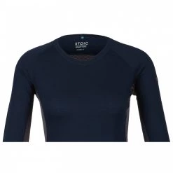 Stoic - Women's MerinoMesh150 BensjonSt. II L/S - Sous-vêtement mérinos -Sous-vêtements Soldes Boutique stoic womens merinomesh150 bensjonst ii l s sous vetement merinos detail 5